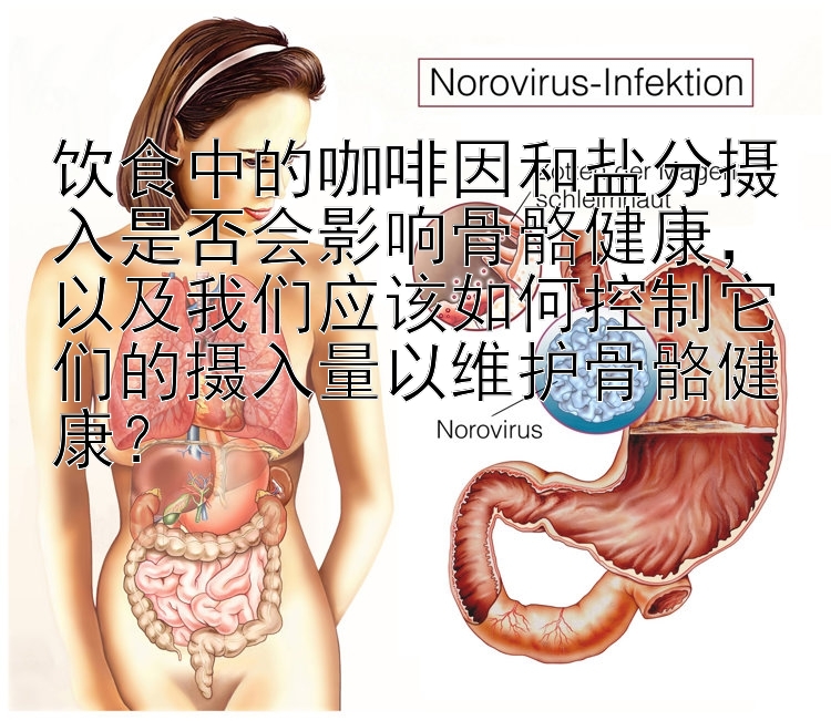 饮食中的咖啡因和盐分摄入是否会影响骨骼健康，以及我们应该如何控制它们的摄入量以维护骨骼健康？