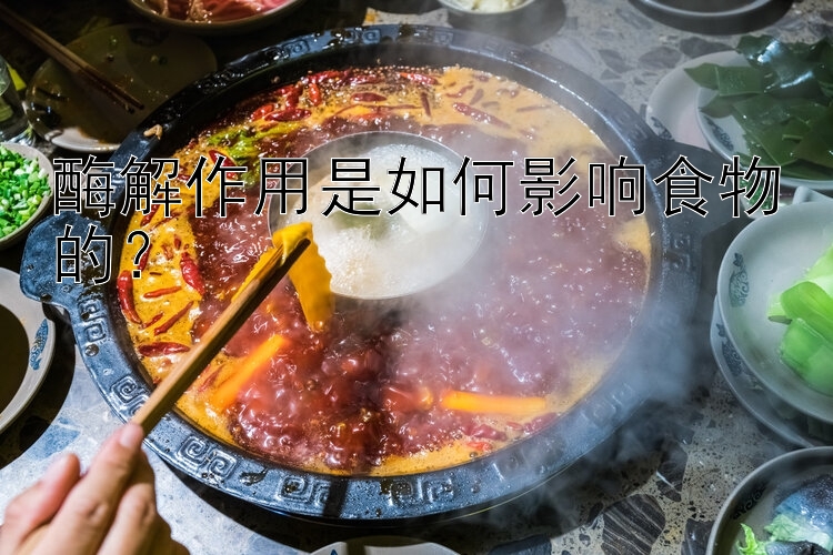 酶解作用是如何影响食物的？